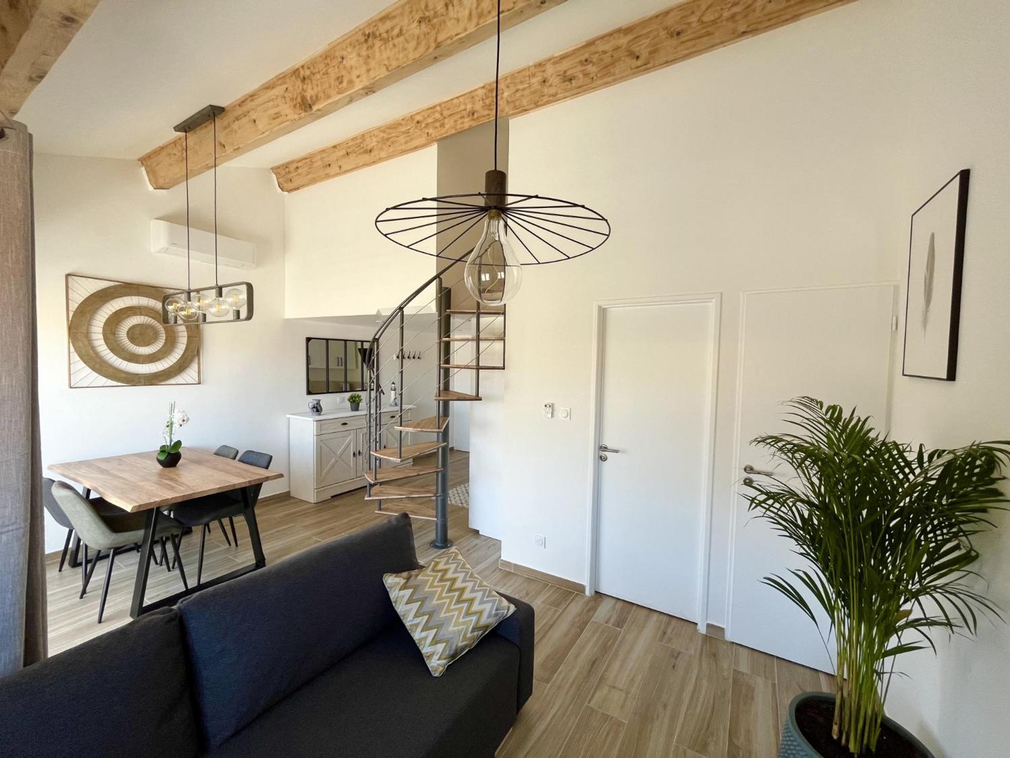 Duplex Centre Ville - 50M De La Plage - Clim - Garage - Netflix Le Grau-du-Roi Værelse billede